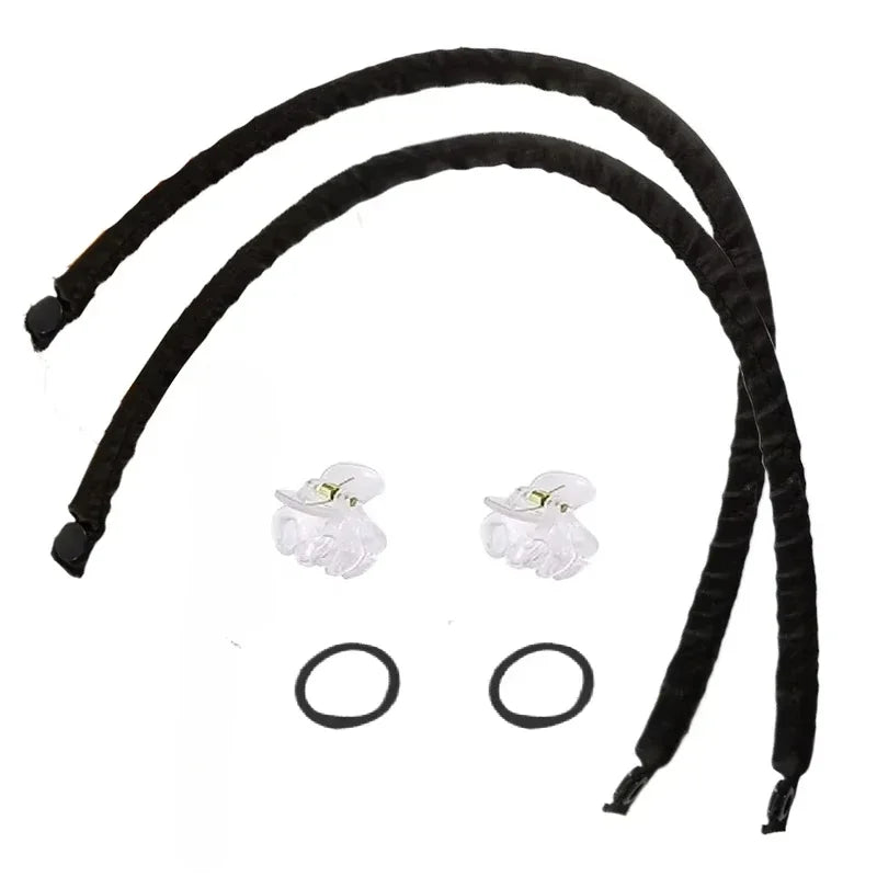 VylaCurl™ Luxe Heatless Flexi Rods — Overnight Soft Curlers for Effortless, Damage-Free Waves