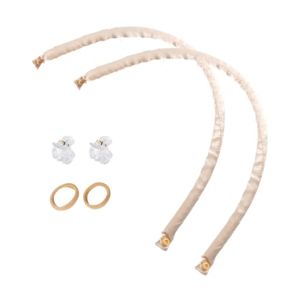 VylaCurl™ Luxe Heatless Flexi Rods — Overnight Soft Curlers for Effortless, Damage-Free Waves