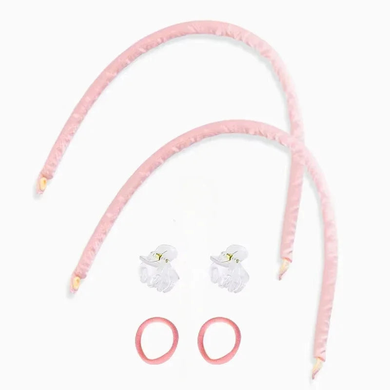 VylaCurl™ Luxe Heatless Flexi Rods — Overnight Soft Curlers for Effortless, Damage-Free Waves