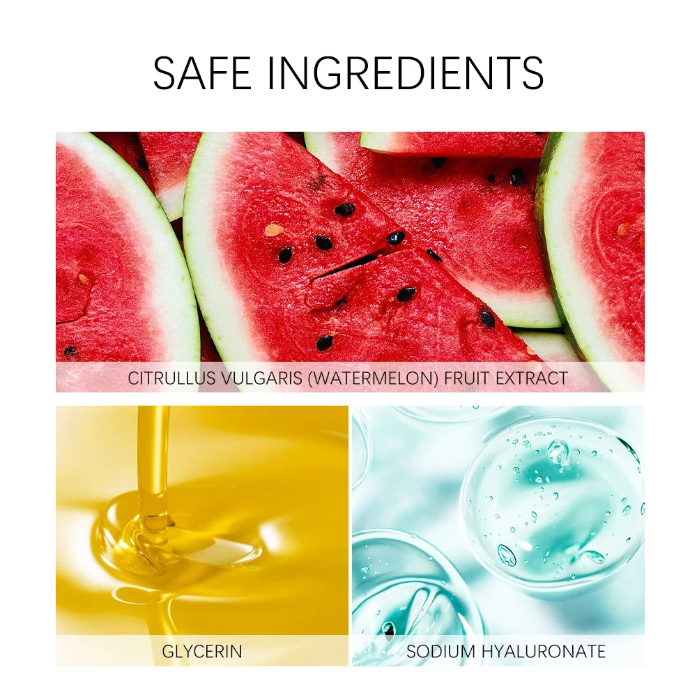 Watermelon Glow Niacinamide Dew Drops – Lightweight Facial Serum & Makeup Primer Brightener